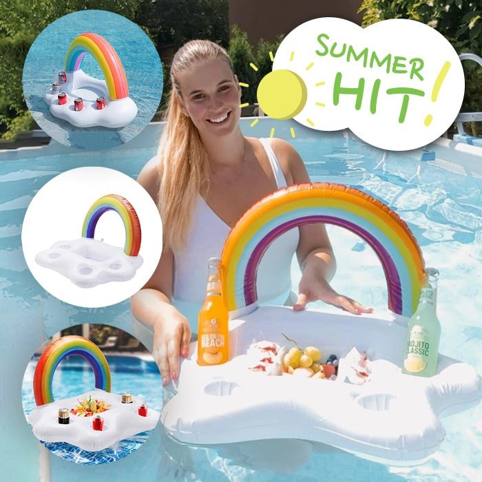 TAVOLO GALLEGGIANTE DA PISCINA 1+1 GRATIS