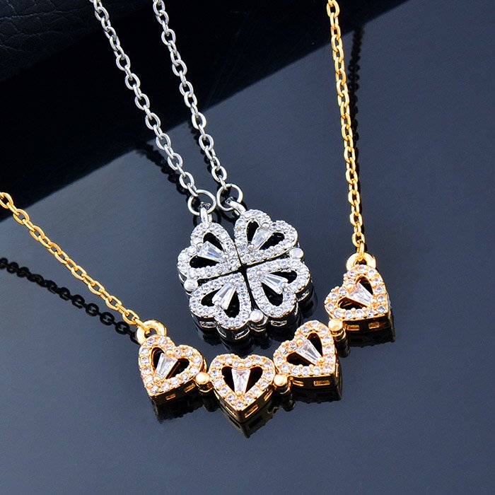 2 v 1 Collana a forma di cuore - Hearty