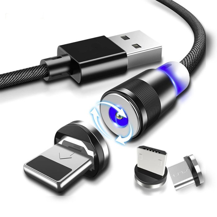 Cavo di ricarica magnetico 3 in 1