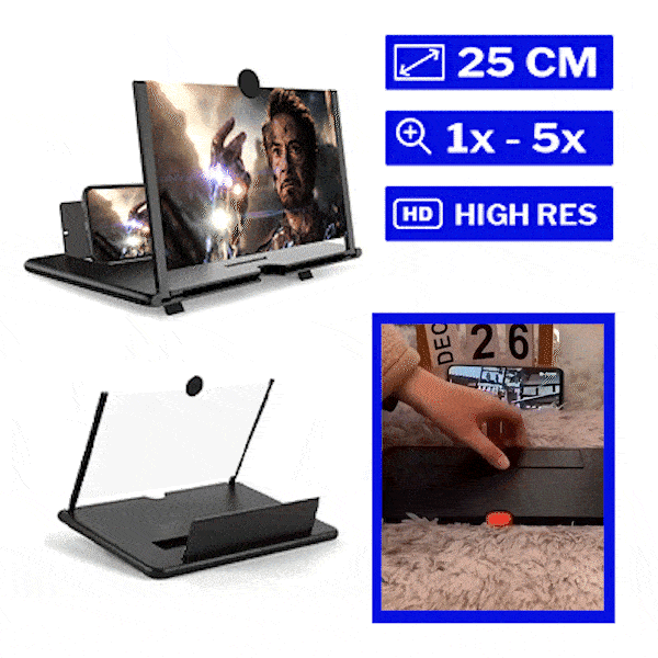 LENTE DI INGRANDIMENTO 3D PER SCHERMO CELLULARE - Amply