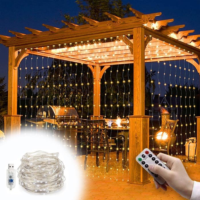 Tenda luminosa a LED 3x3m - Curtainlight