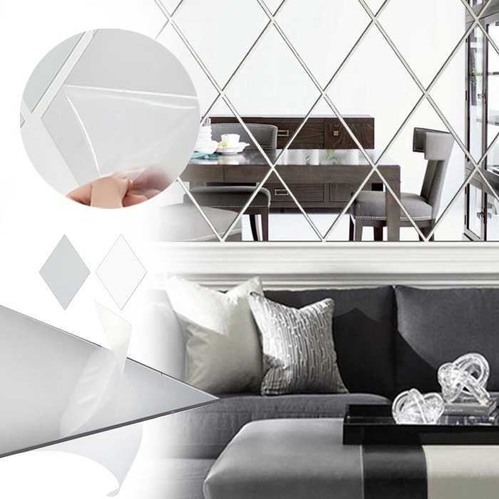 Adesivi da parete a specchio  - Diamondwall