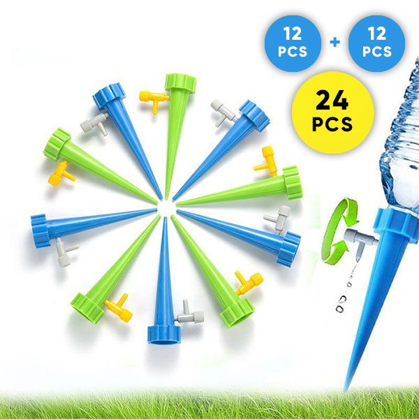 12- SET DI PUNTE DA IRRIGAZIONE - 12 + 12 GRATIS- PlantyWatery