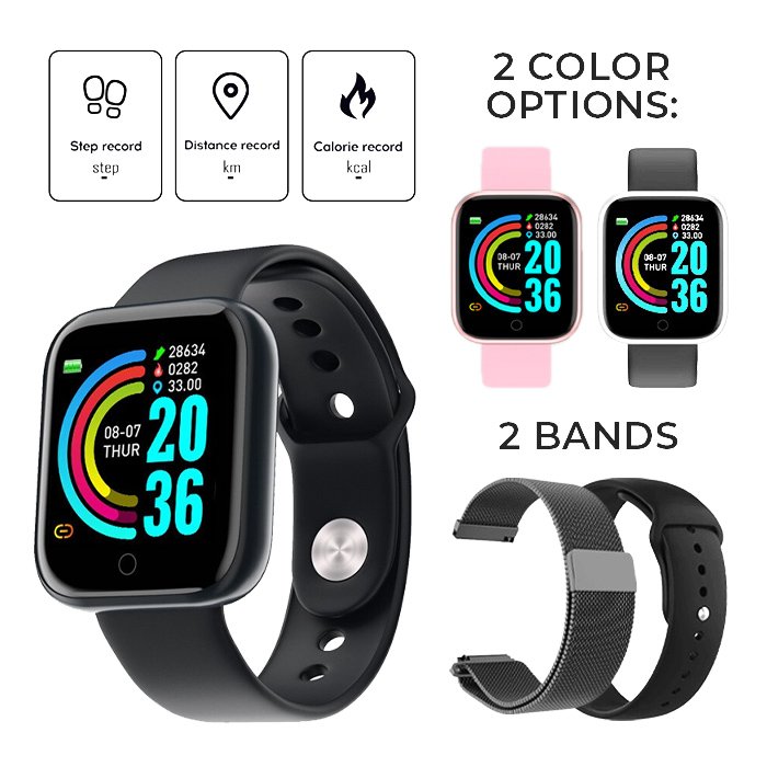 Smartwatch W60 + GRATIS cinturino