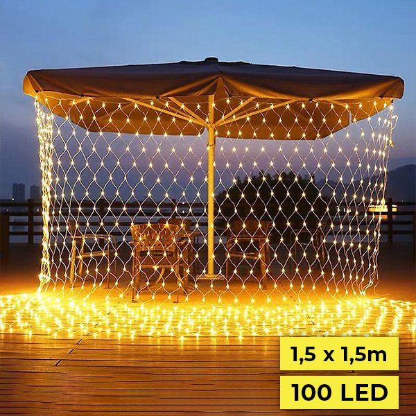 Rete decorativa con luci LED - Netlights