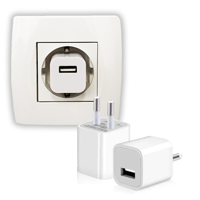 Caricabatteria USB per telefono - Adapty