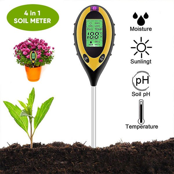 Misuratore del suolo 4 in 1 - Soiltesty