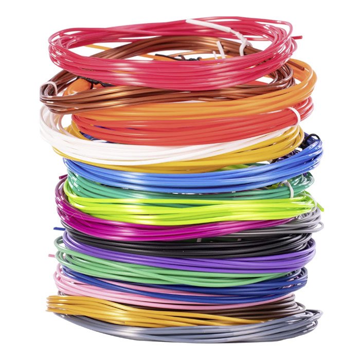 Filamenti aggiuntivi per la penna 3d - 3Dfilaments  (18 m)