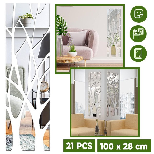 Specchio decorativo da parete - Treewally