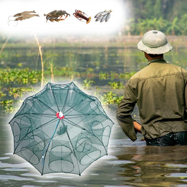 Rete da pesca pieghevole (1 + 1 GRATIS) - Fishynet