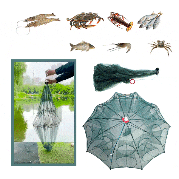 Rete da pesca pieghevole - Fishynet