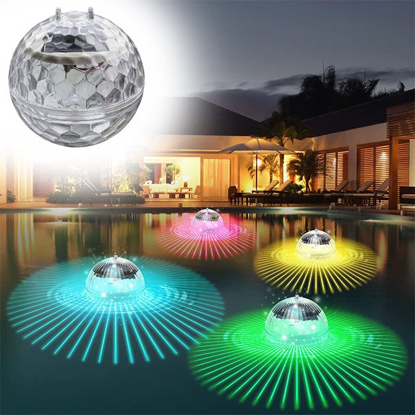 Luci galleggianti per piscine - Lightball
