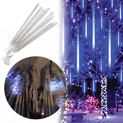 Luci LED con effetto di pioggia di meteoriti - MeteorLights