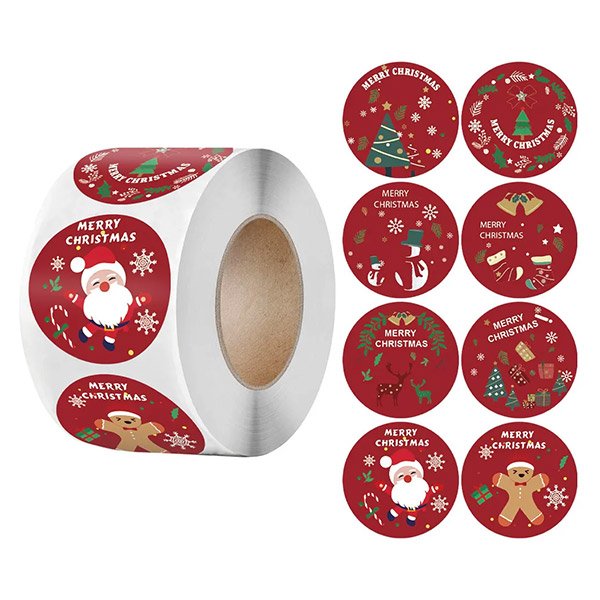 Adesivi natalizi (500 adesivi) - Christy