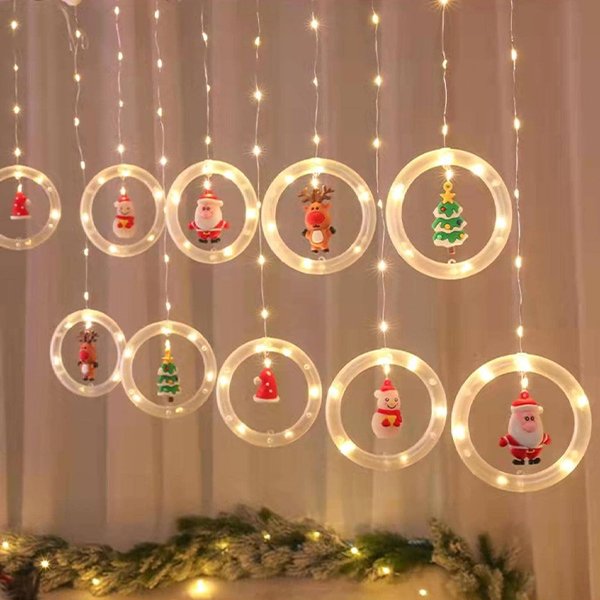 Anelli led natalizi, 3m - Santy