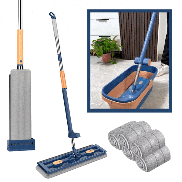 Lavapavimenti piatti a 360° - Flatmop