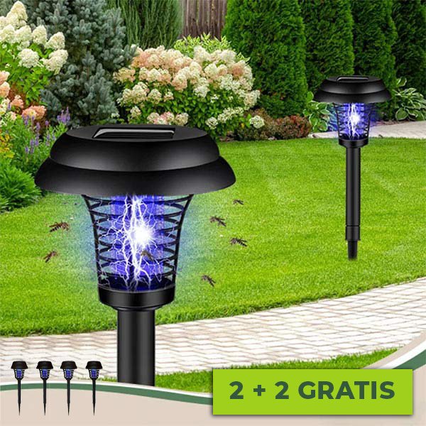 Lampada solare antizanzare (2 + 2 GRATIS) - Buggy