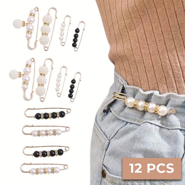 Spille per la vita regolabile (12 pezzi) - Waistpins