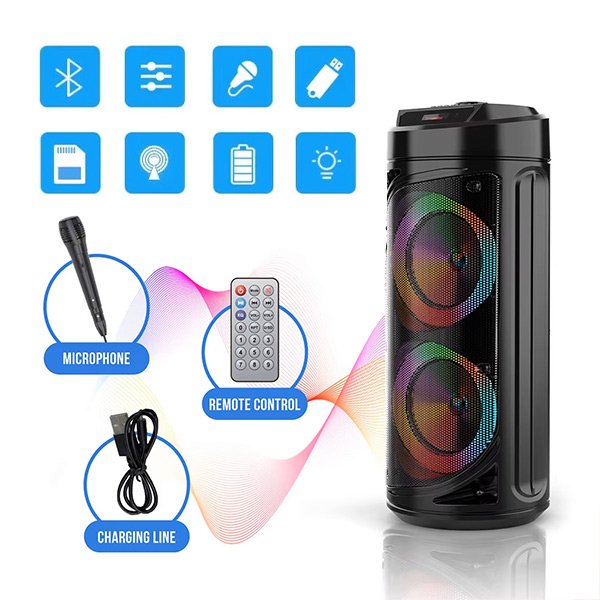 6 in 1 altoparlante bluetooth portatile - Partybox