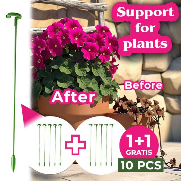 Supporto per piante (5 + 5 GRATIS) - Planty