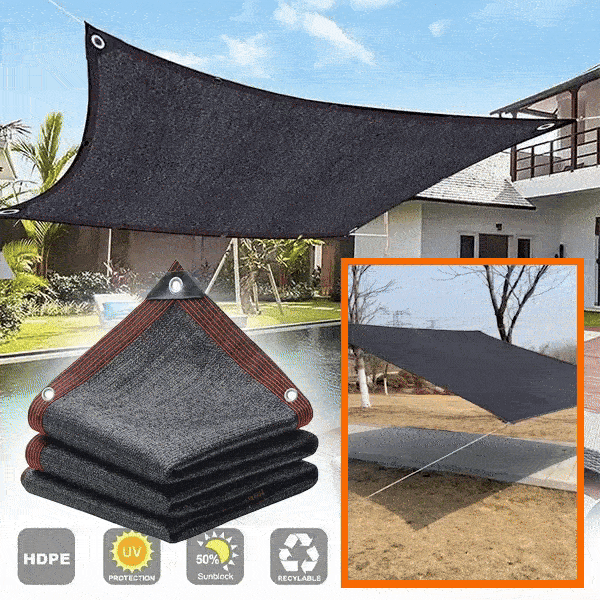 Rete di protezione solare, 3 x 3 m - Shadenet