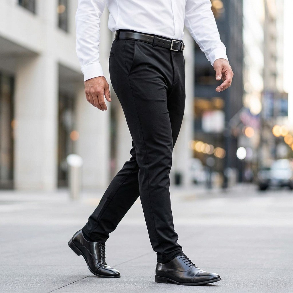 Pantaloni eleganti elasticizzati da uomo – Stretchpants (No-Iron Fit)