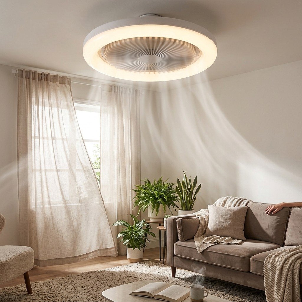 Ventilatore da soffitto con luce – Fanny (Cool Breeze + Bright Light)